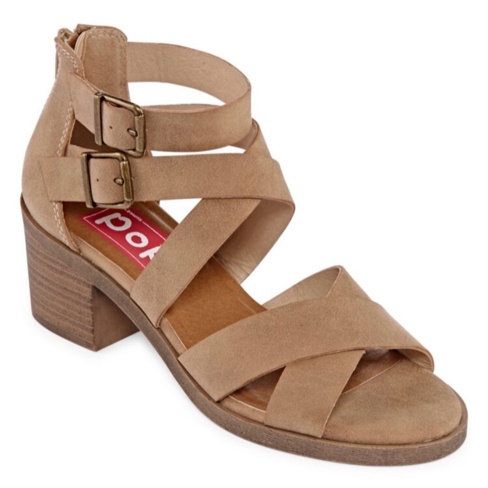 Pop Nicole Womens Wedge Sandals